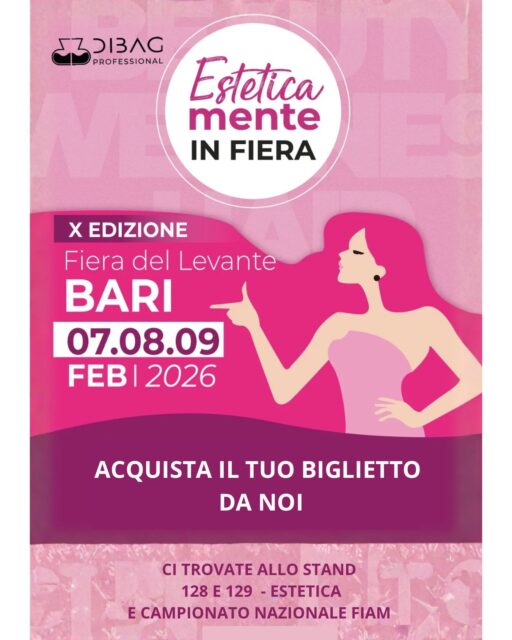 DIBAG PROFESSIONAL❤️sarà presente a BARI a DIBAG PROFESSIONAL❤️sarà presente a BARI a