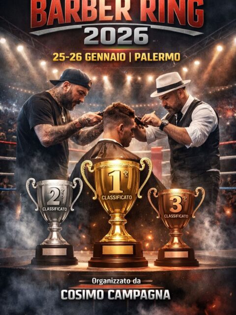 BARBER RING❤️PALERMO 25-26 gennaio 2026 by COSIMO CAMPAGNA BARBER RING❤️PALERMO 25-26 gennaio 2026 by COSIMO CAMPAGNA