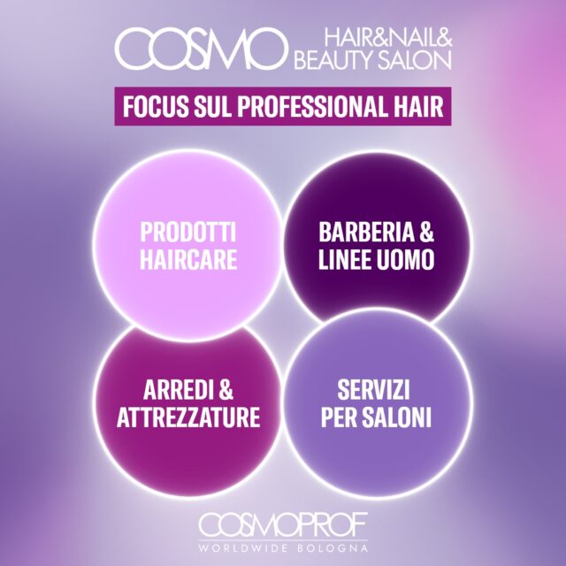 COSMOPROF WORLDWIDE ❤️ BOLOGNA torna dal 26 al 29 marzo 2026